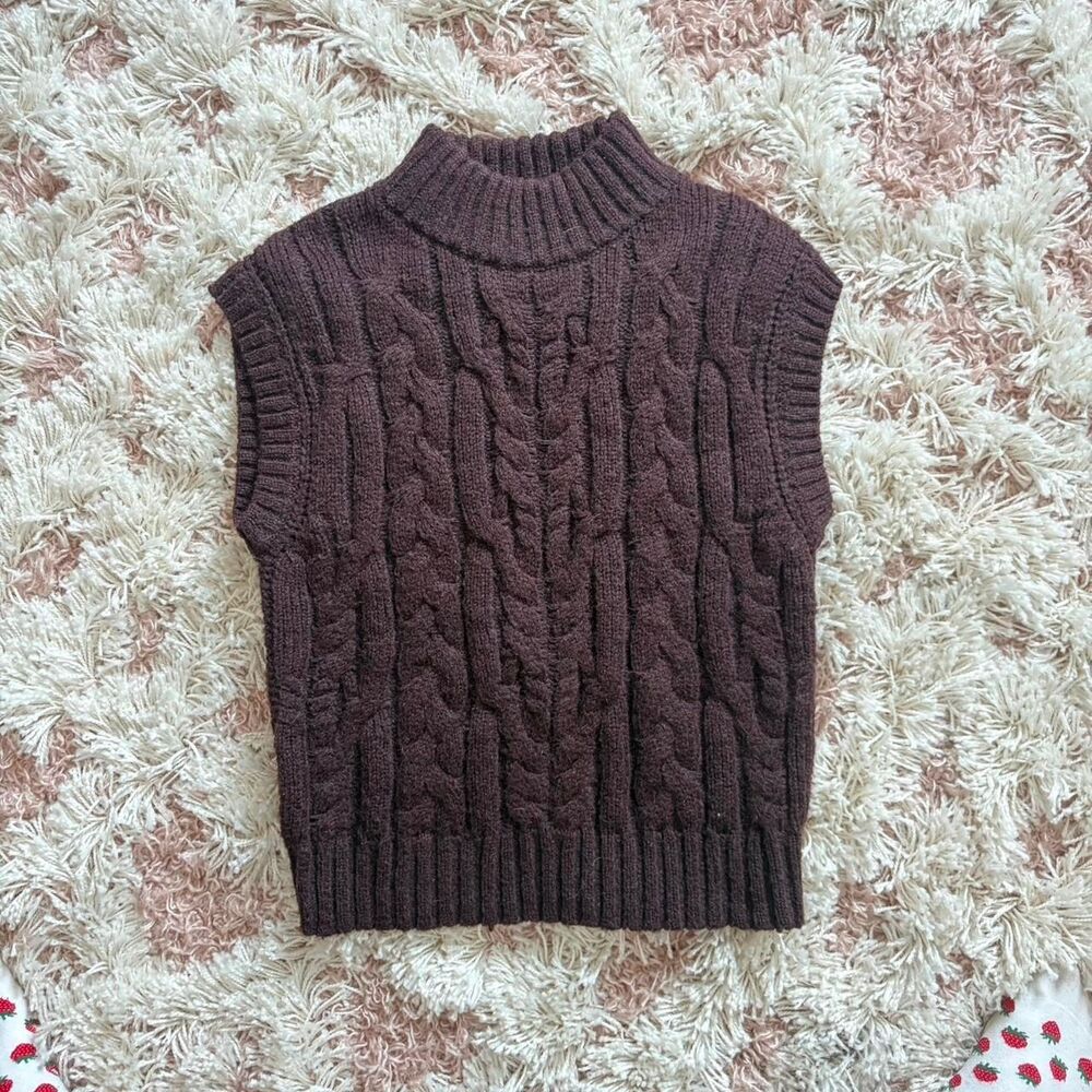 Aritzia Women's Brown Jumper